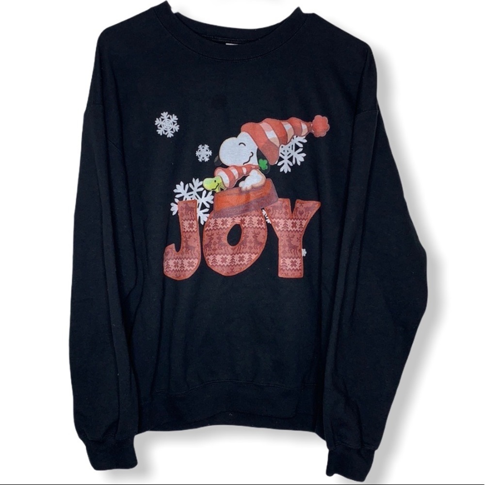 Peanuts Snoopy Joy Holiday crew neck sweatshirt
